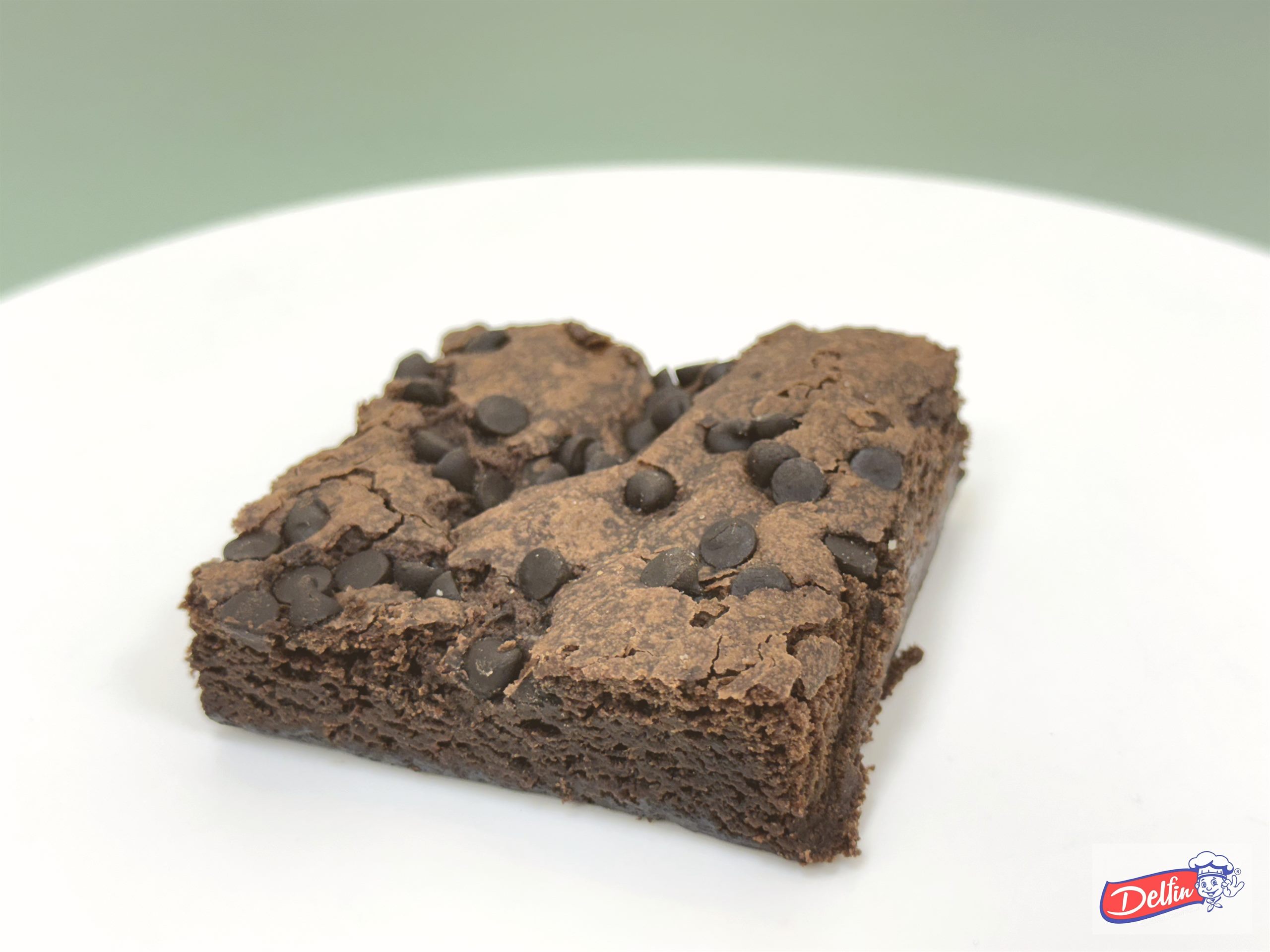 Chocolate chip brownie dessert