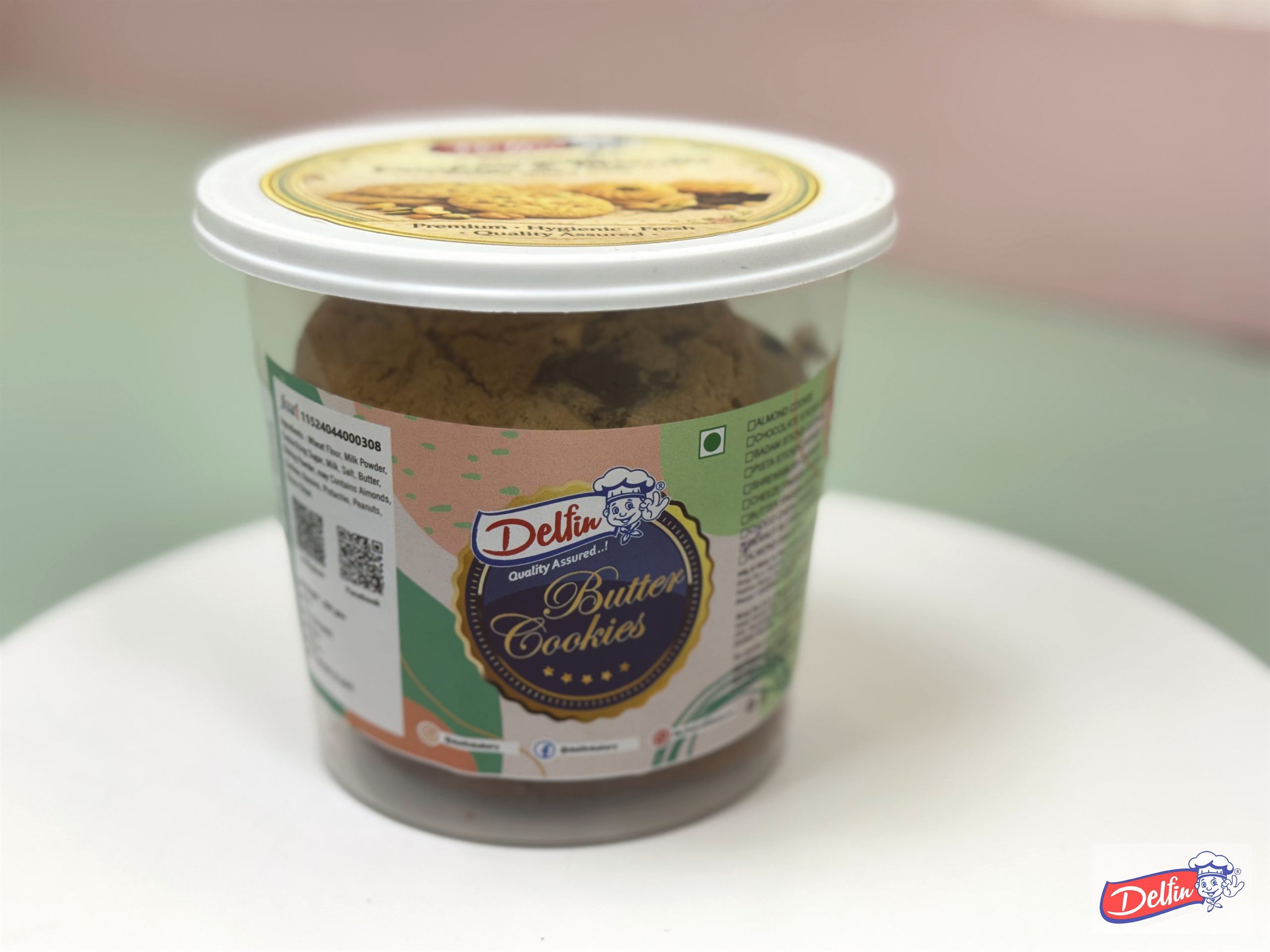 Butter cookies tub